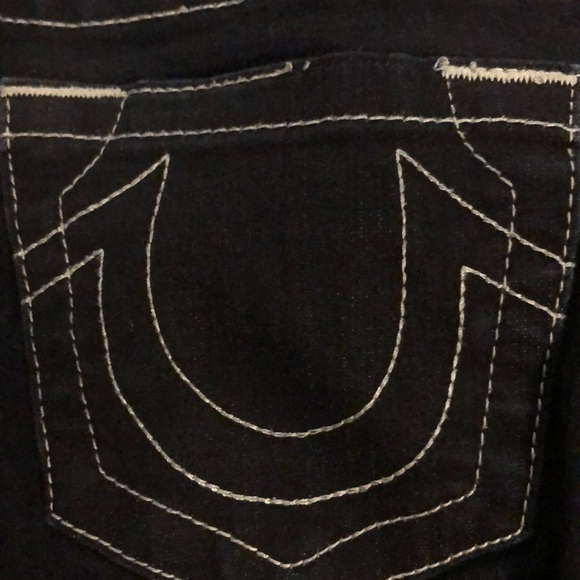 True Religion Dark Wash Section Super Skinny Jean - Picture 6 of 6